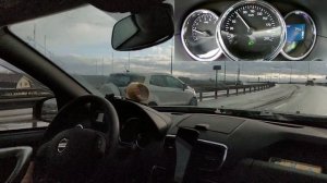 Nissan Terrano 2.0 МТ 4WD обзор панели приборов на ходу. Круиз-контроль. Разгон…