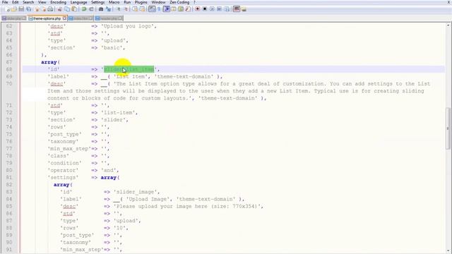 Option Tree Framework {Type – List Item} WordPress смотреть онлайн