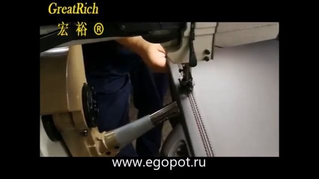 GR-169TT Машина для перетяжки салона авто смотреть онлайн