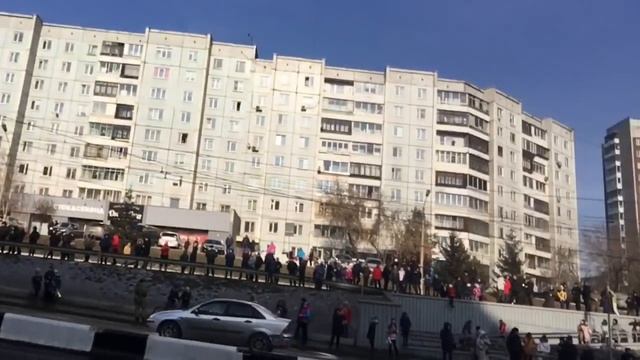 XXIX Всемирная зимняя универсиада 2019 года в Красноярске. Эстафета огня Универсиады-2019 1 марта. смотреть онлайн