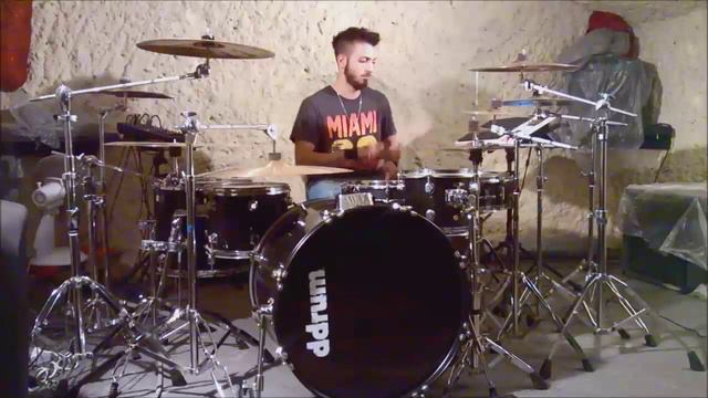 Adele - Set Fire To The Rain (reggae version by Reggaesta) drum cover Riccardo Paladini смотреть онлайн