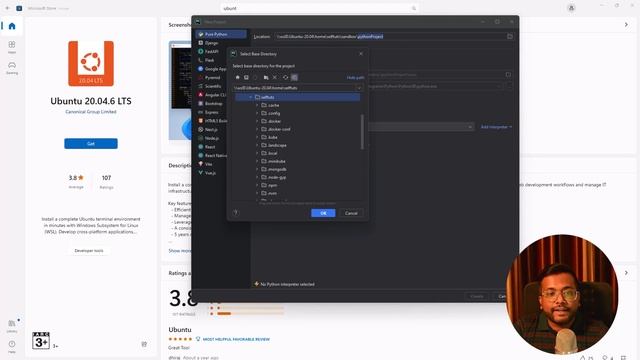 PyCharm And Windows WSL Setup | Python Project In Windows WSL And PyCharm