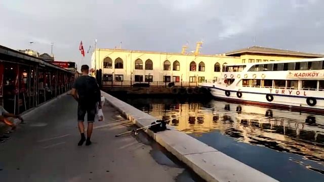 Стамбул 1 день: аэропорт Сабихи Гекчен. Паром из Азии в Европу. смотреть онлайн