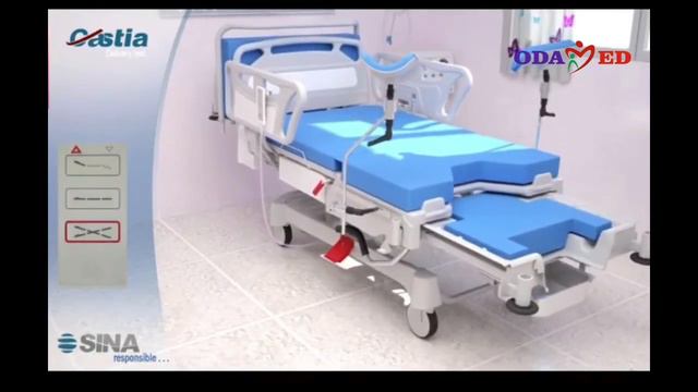 Кровать медицинская для родов Castia d3101 смотреть онлайн