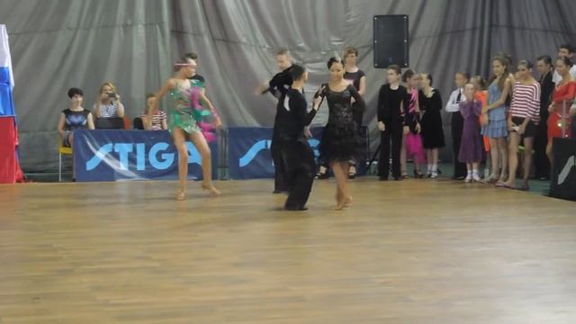 Гогуа Давид - Пахомова Алина, пасодобль, 2015 июнь смотреть онлайн