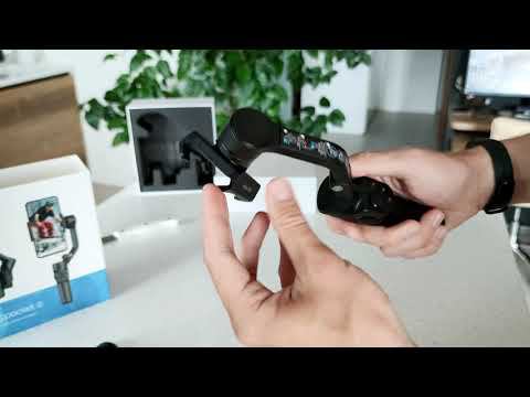 Распаковка и тест электронного трёх осевого стабилизатора Feiyutech VLOG Pocket 2