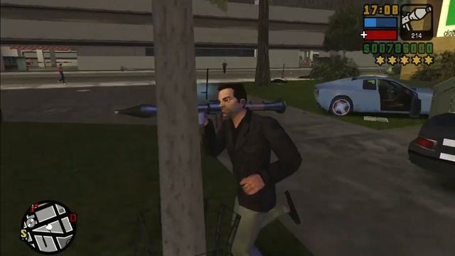 GTA Liberty City Stories Stealing The Cheetah Classic + 5 Stars Escape смотреть онлайн