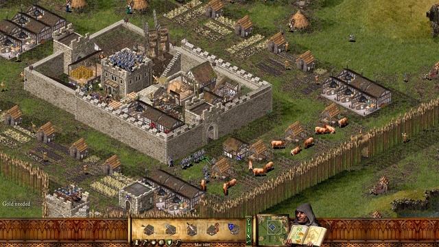 Stronghold (2001, PC) Gameplay смотреть онлайн