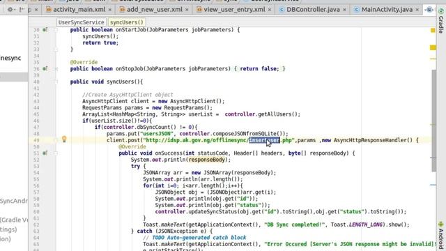 ANDROID JOB SCHEDULER (SYNC SQLITE DATA TO MySQL DATABASE) смотреть онлайн