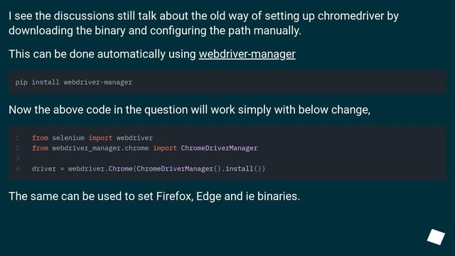 Error message: "'chromedriver' executable needs to be available in the path" смотреть онлайн