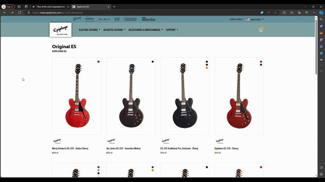 Epiphone Dave Grohl DG 335 смотреть онлайн