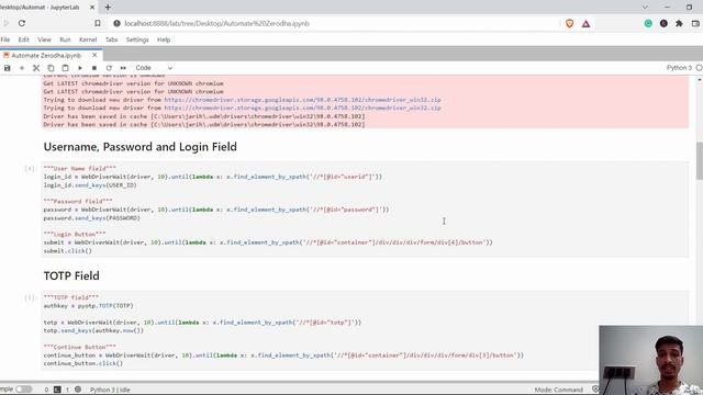 Introduction to Automate Zerodha Python Project | Selenium | Part-1 | By Arihant Jain|Study Materia смотреть онлайн