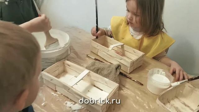 Творчество в детском саду "Добрик" смотреть онлайн