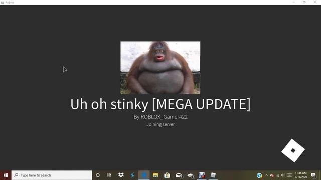Playing Uh Oh Stinky Games In Roblox смотреть онлайн