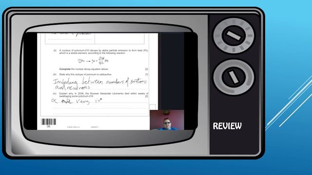 WJEC GCSE Physics Revision - Unit 8 - Half Life