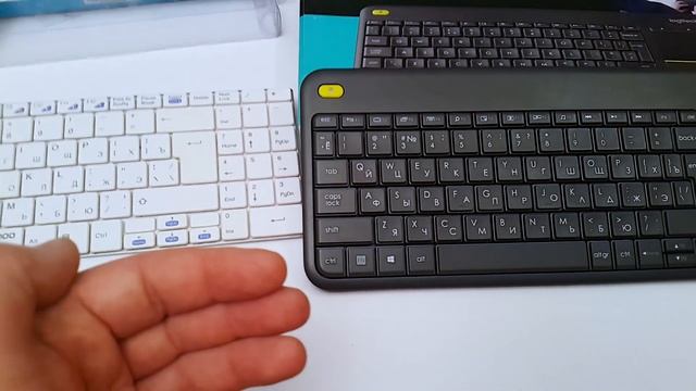 Клавиатура безпроводная бюджетная . Почему сменил Rapoo E9070 на Logitech k400 plus. смотреть онлайн