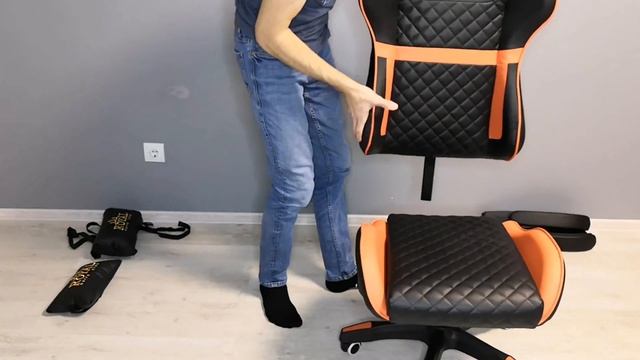 Как собрать игровое (геймерское) кресло Royal смотреть онлайн