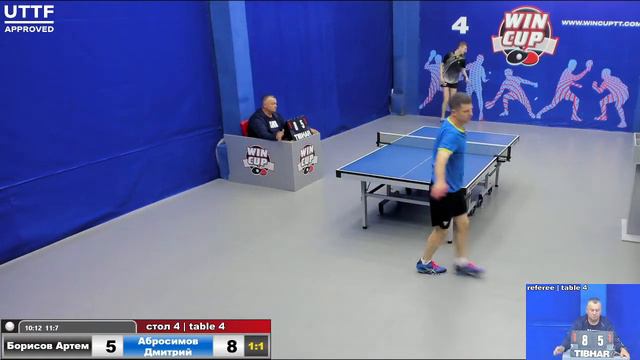 18:30 Борисов Артем 2-3 Абросимов Дмитрий стол 4 Юг-3 22.05.21 смотреть онлайн
