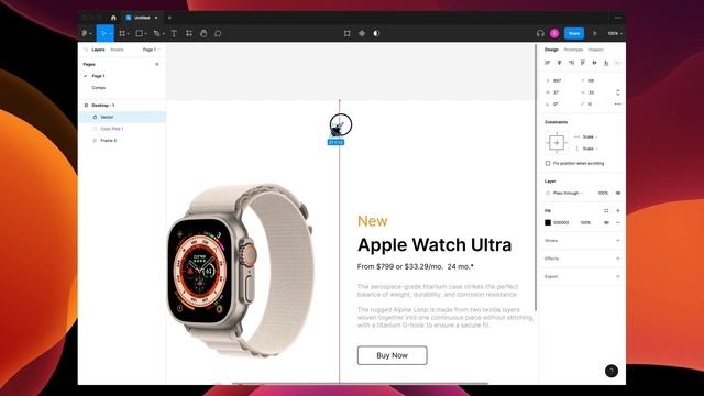 Scrolling Animation in Figma (apple watch) смотреть онлайн