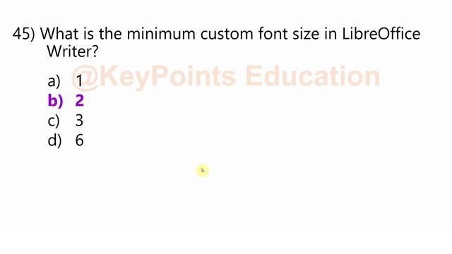 Top 100 LibreOffice Writer MCQ with answers| Libreoffice mcq questions | Libreoffice Writer смотреть онлайн