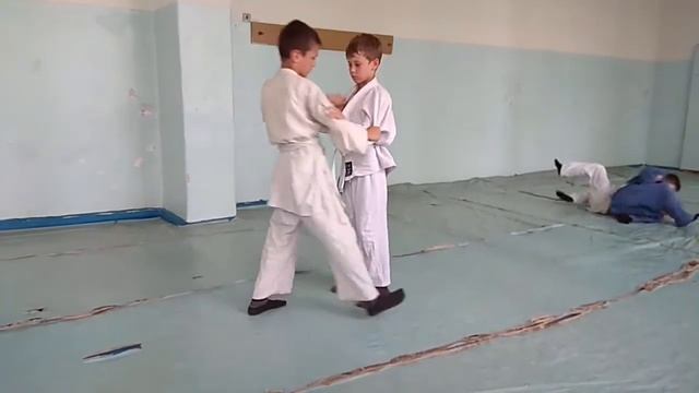 Задняя подножка. Дзюдо. Самбо смотреть онлайн