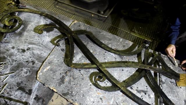 Blacksmithing. Художественная ковка. Ограждение в монастырь. Будни в кузнице 2 ч смотреть онлайн
