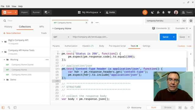 Writing Postman Tests for APIs смотреть онлайн