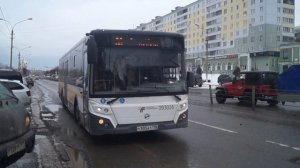 Автобус ЛиАЗ-5292.65-03 "Наше Подмосковье" маршрут №36 Рогачёво - Автовокзал Дмитров