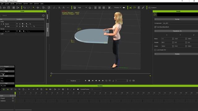 Взаимодействие аватара с 3d объектами. Руки НЕ проходят сквозь 3d объект. смотреть онлайн