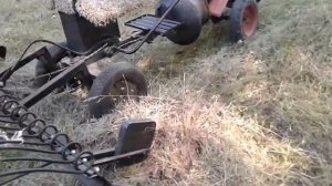 делюсь опытом грабли к мотоблоку