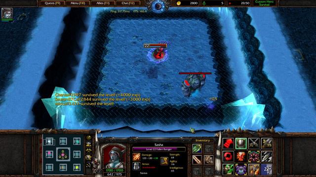 Warcraft 3: Reforged CZ/SK | #564 | Custom Hero Survival 2020 2.7c - Nová Verze Staré Verze
