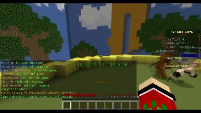 HypixelSays - БОЛЕЮЩАЯ ЛАЛКА (mc.hypixel.net | Игры на серверах) смотреть онлайн