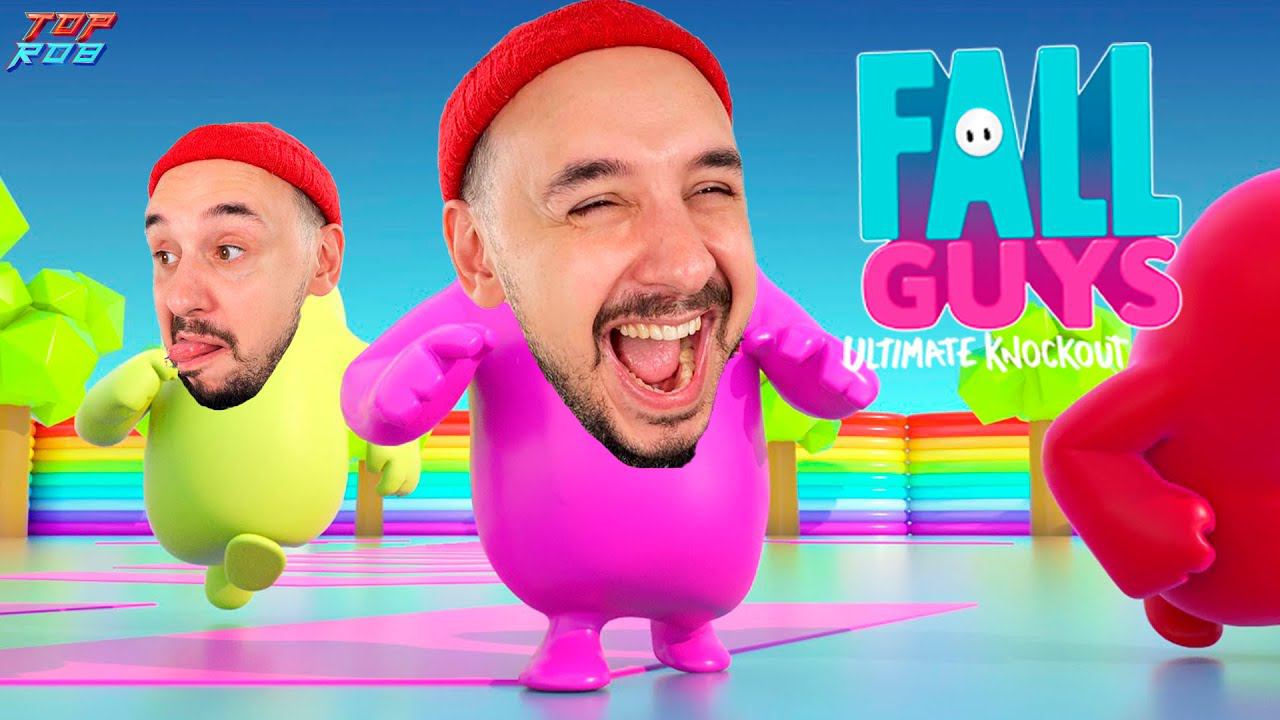 FALL GUYS: ULTIMATE KNOCKOUT! НОКАУТИРУЙ ИХ ВСЕХ! ТОП РОБ ОБЗОР НОВОЙ ИГРЫ! смотреть онлайн