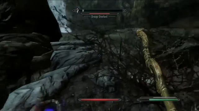 Skyrim - Killing the Draugr Overlord смотреть онлайн