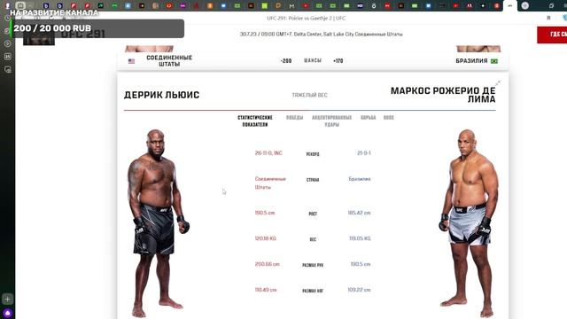 Разбор турнира UFC 291 Poirier vs Gaethje 2 30 07 2023 смотреть онлайн