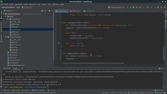 Django Admin Panel: 6.3-) Maps смотреть онлайн