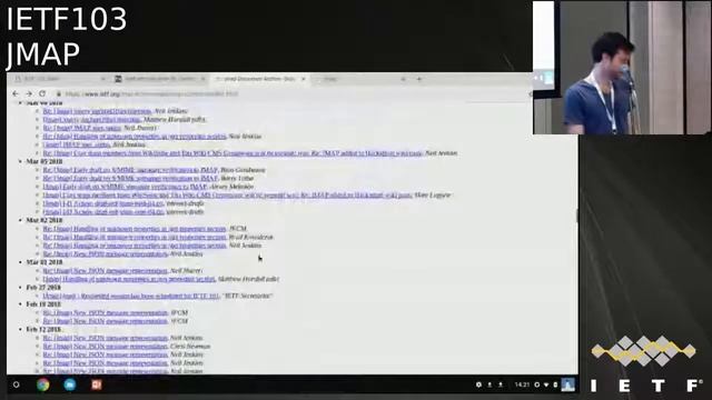IETF103-JMAP-20181107-1350 смотреть онлайн