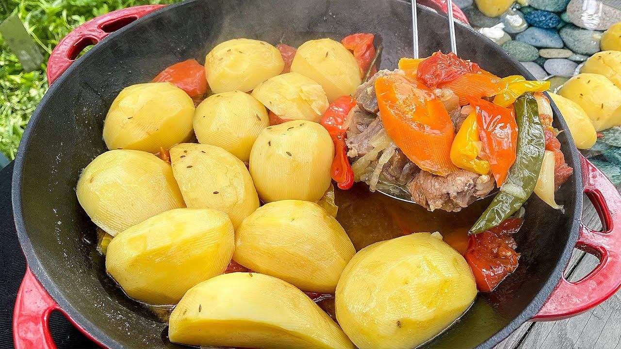 Это безумно вкусно. Думляма в казане. Лучший способ накормить большую семью. Узбекская кухня смотреть онлайн