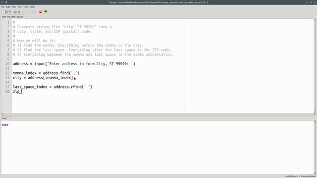Chapter 7: Using String Methods смотреть онлайн