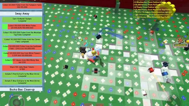 Trying to finish Sway Away quest for Spirit Bear! - Bee Swarm Simulator смотреть онлайн