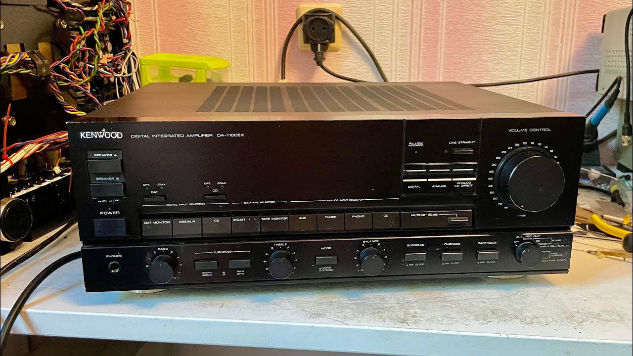 Kenwood DA-1100EX Профилактика. Часть 1 смотреть онлайн