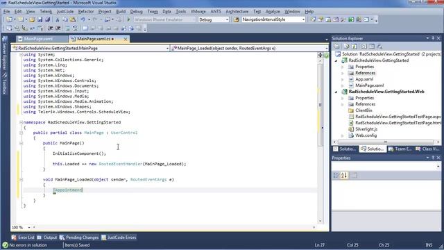 ScheduleView - Part 1: Getting Started (Silverlight & WPF) смотреть онлайн