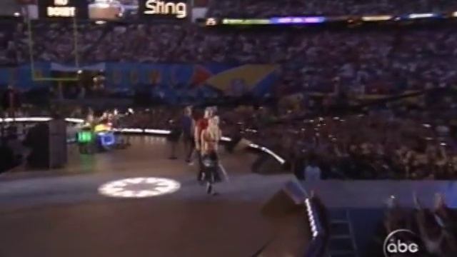 No Doubt and Sting Message in a Bottle Live at Superbowl 2003 смотреть онлайн