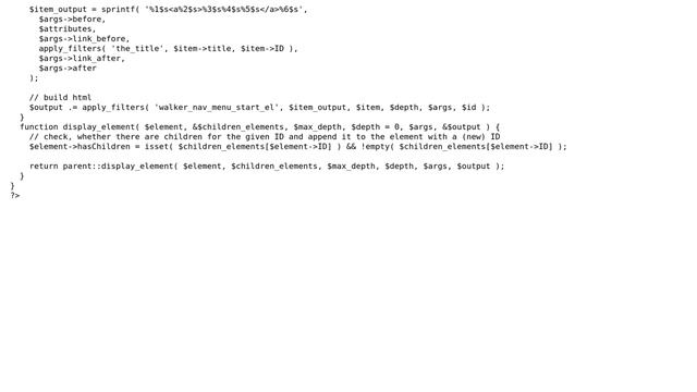Wordpress: How to add odd and even classes to all nav links through walker? смотреть онлайн