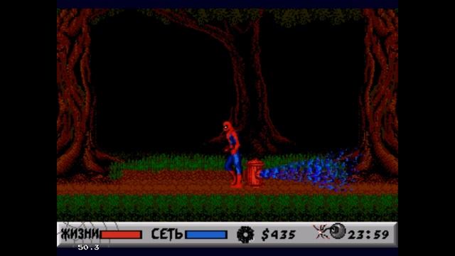The Amazing Spider-Man vs. The Kingpin (Sega\Genesis\Mega Drive)-Полное прохождение (Normal). смотреть онлайн