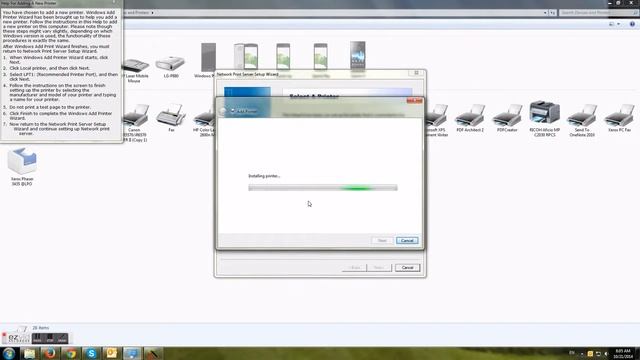 HOW TO ADD PRINTER BY PRINT SERVER SOFTWARE смотреть онлайн