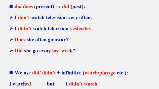 Essential Grammar in Use | Past Simple Negative and Questions | Unit # 12 смотреть онлайн