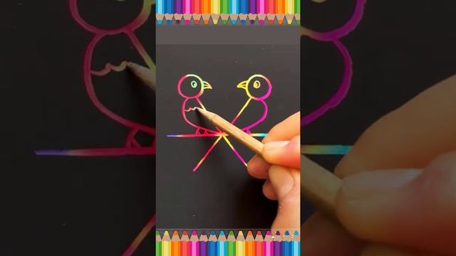 How to draw birds? смотреть онлайн