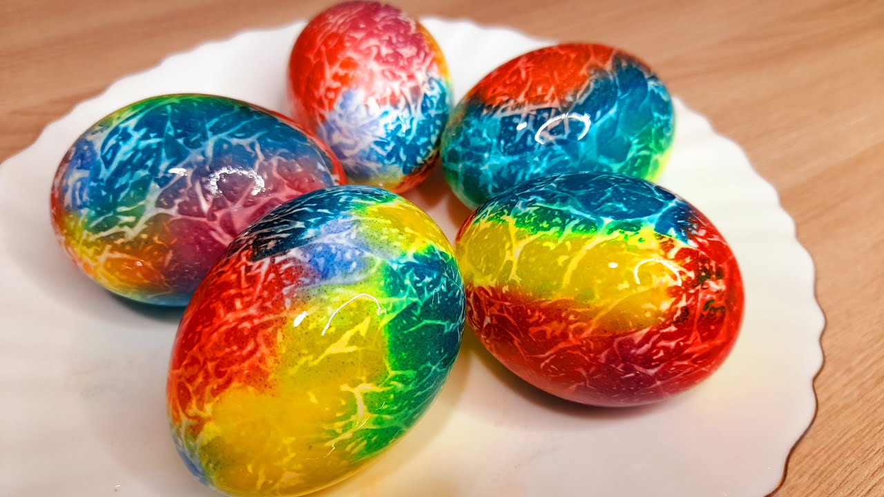 Красим яйца на ПАСХУ