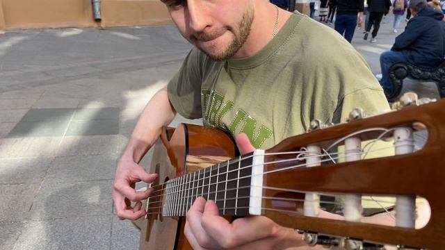 Кубинский народный танец (Cuban folk Dance) guitar смотреть онлайн